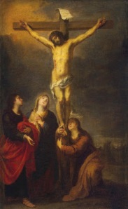 The Apostle John and Mary at the foot of the Cross